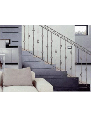 BARROTE FORJA SALOMONICO 1 PIÑA C12