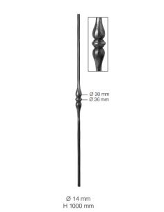 BALAUSTRE FORJA BORCHIA R14