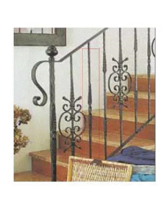 BALAUSTRE FORJA ESPIGA FLOR C14 2