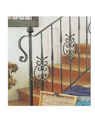 BALAUSTRE FORJA ESPIGA FLOR C14