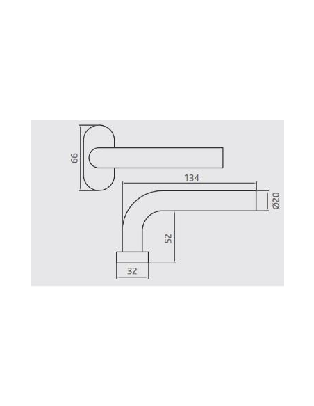 MANILLA (MULETA) REF 8020 INOX