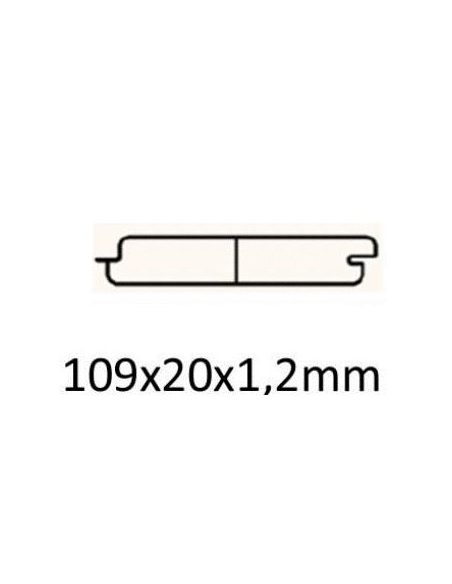 LAMA109X20X1.2MM A 6500MM Ref.L74002 (LINGOT) ALUMINIO P/M