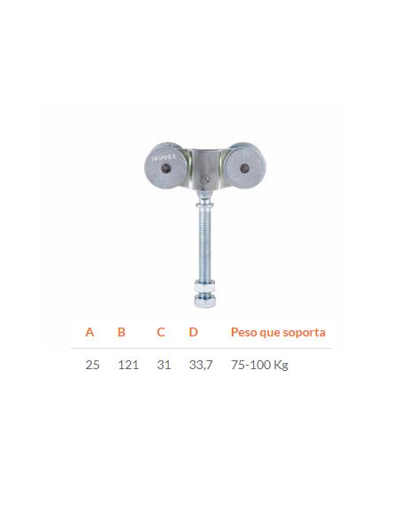 CARRITO DOBLE DE 40 PEQUEÑO (AR-2-G-40)