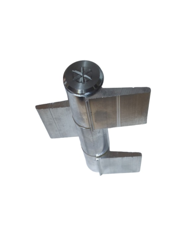 BISAGRA 3 CUERPOS CON ARANDELA DE BRONCE