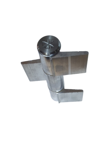 BISAGRA 3 CUERPOS CON ARANDELA DE BRONCE