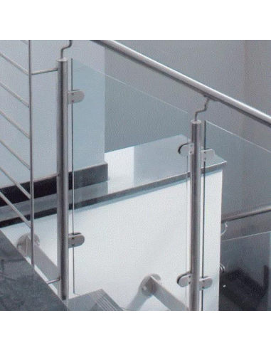 PINZA HUECA INOX MATE PARA TUBO MEDIA LUNA (E0082)