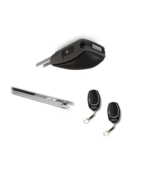 KIT MOTOR TECHO 60 KG ROSSO MOTORLINE + GUIA + 2 MANDOS GUIA 3200