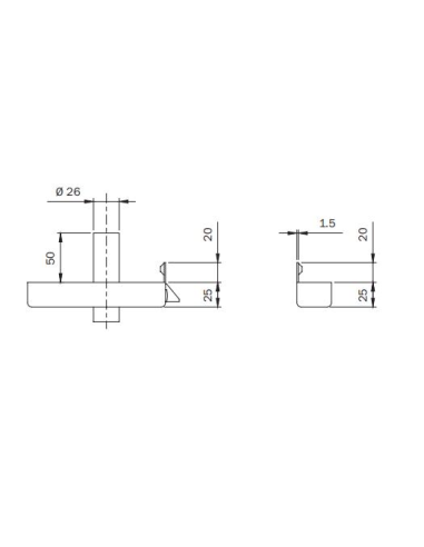 CERRADURA 1125-14-I  ISEO (I482603)