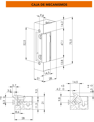 COQUETA ELECTRICA LARGA INOX C/ CERRADERO...