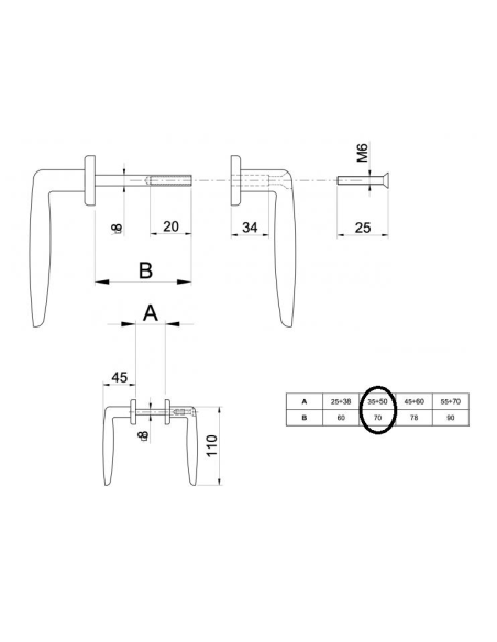 MANILLA 435 IBFM NEGRA CORTA (IBFM435C)