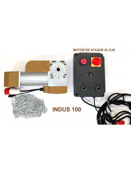 KIT MOTOR AL EJE INDUS100 (MOTOR INDUS100+CENTRAL L230)