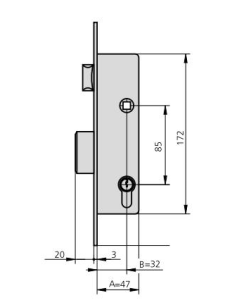 CERRADURA 1995 - 32 AI/CN CVL (L1995/32/6) 2