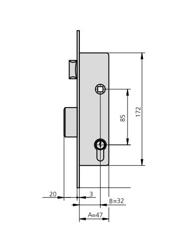 CERRADURA 1995 - 32 AI/CN CVL (L1995/32/6)