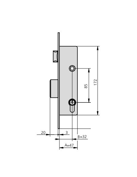 CERRADURA 1995 - 32 AI/CN CVL (L1995/32/6)