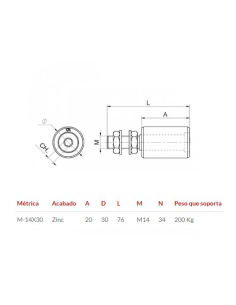 RODILLO NYLON 30 (PMRN30) 2