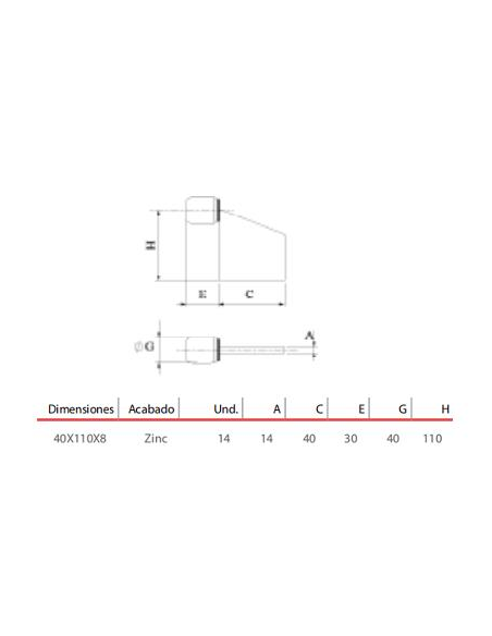 TOPE CORREDERA  P.M. (PMTPC)