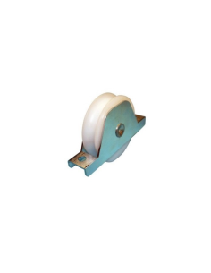POLEA NYLON 100X27 R20 + SOPORTE ATORN. INOX (R30100-I)
