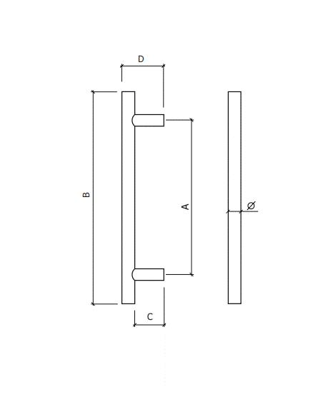 MANILLON SIMPLE INOX GL  REF.625 250X25