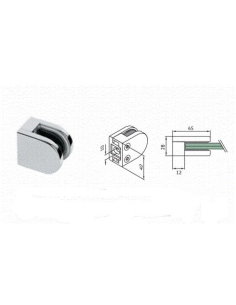 PINZA INOX 5014 REDONDA BASE PLANA BRILLO V10 -12.76MM...
