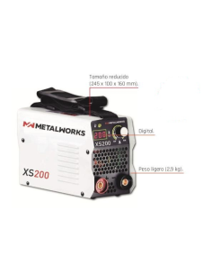 SOLDADURA INVERTER XS200+MALETA REF 829019200