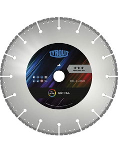 DISCO CORTE UNIVERSAL TYROLIT UC3 230X3X22.23
