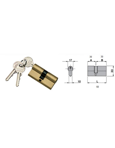 BOMBILLO 150 DE 30X30 LEVA CORTA NIQ.MATE ICSA (0150303041E)