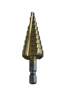BROCA ESCALONADA HSS 9 FUROS (4 a 20mm)