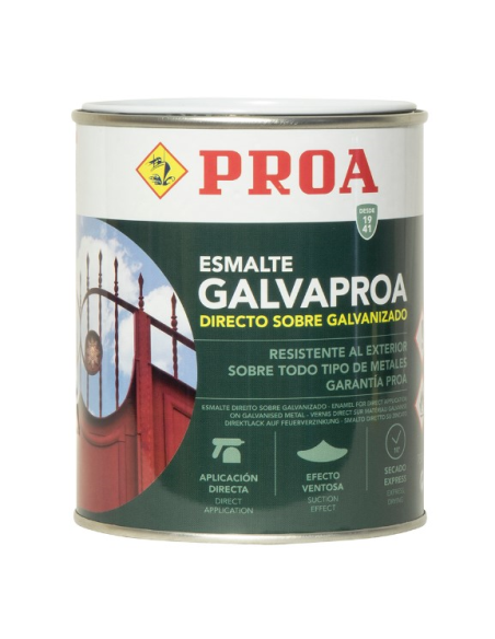 PINTURA GALVAPROA VERDE INGLES RAL 6009 4L (SG696T)