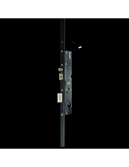 CERRADURA MULTIPUNTO FRENTE U DE 25 NEGRO PERFORMA