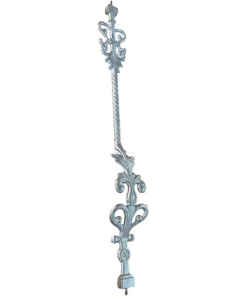 BALAUSTRE CURVO DOBLE CARA ALUMINIO "C" 87CM 2