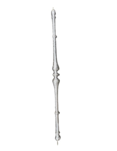 BALAUSTRE PERA BASE ALUMINIO "C" PLANA 80CM T-P31