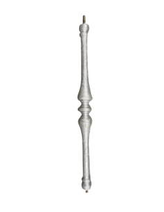 BALAUSTRE PERA BASE PLANA ALUMINIO "C" 50CM T-P31